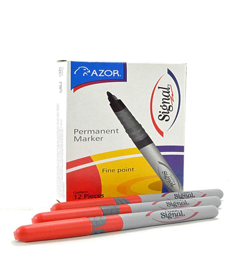 Marcador Signal P.Ultra Fino Rojo 37004
