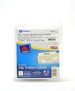 Etiqueta Avery P/Folder Blanco 2100