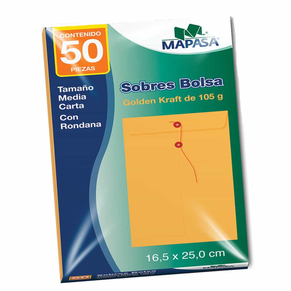 Sobre Mapasa Rondana 1/2 Carta IA0329 C/50