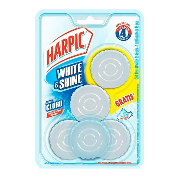 Pastilla para Baño Harpic C/5