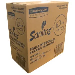 Toalla 92231 Interdoblada Sanita C/2000
