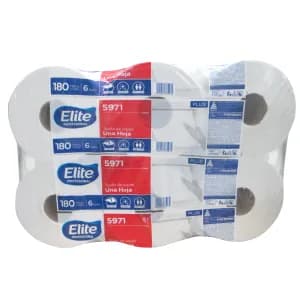 Toalla para Manos Blanca C/6 180 Metros 5971