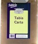 Tabla-Clip Acrilico Humo Clip Metal T/CTA Sablon 2316HU