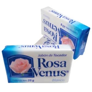 Jabon 25G. Rosa Venus (Caja C/240)