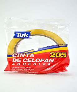 Cinta TUK Transparente 18X65 205