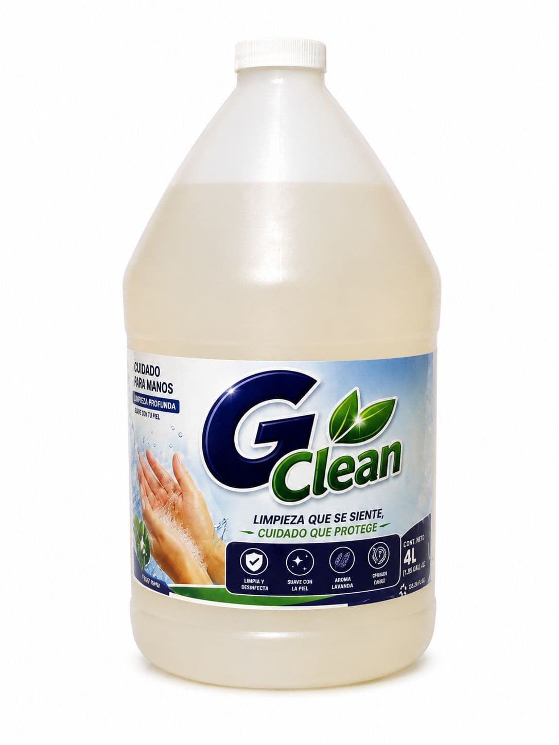 G Clean GAL Jabon Liquido Almendras 4LTS