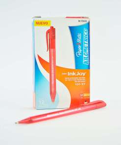 Boligrafo Kilometrico RT100 Retractil Rojo