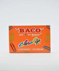 Clip Baco Colores C/100 12111