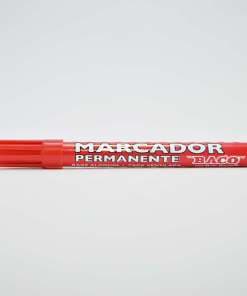 Marcador Baco Permanente Rojo 85023