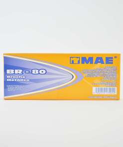 Broche MAE Metalico 8CM BR-80 C/50