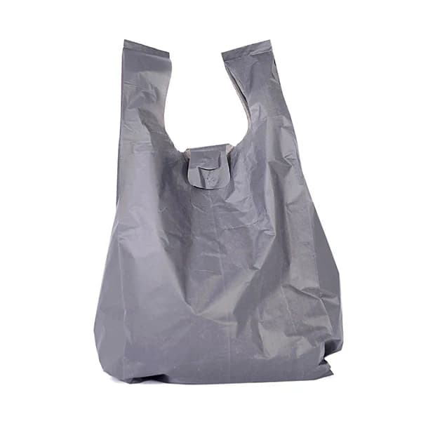 Bolsa Camiseta Negra Grande 1KG