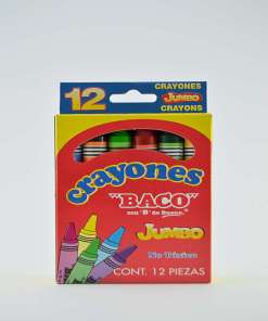 Crayon Baco Cera Jumbo C/12 65483