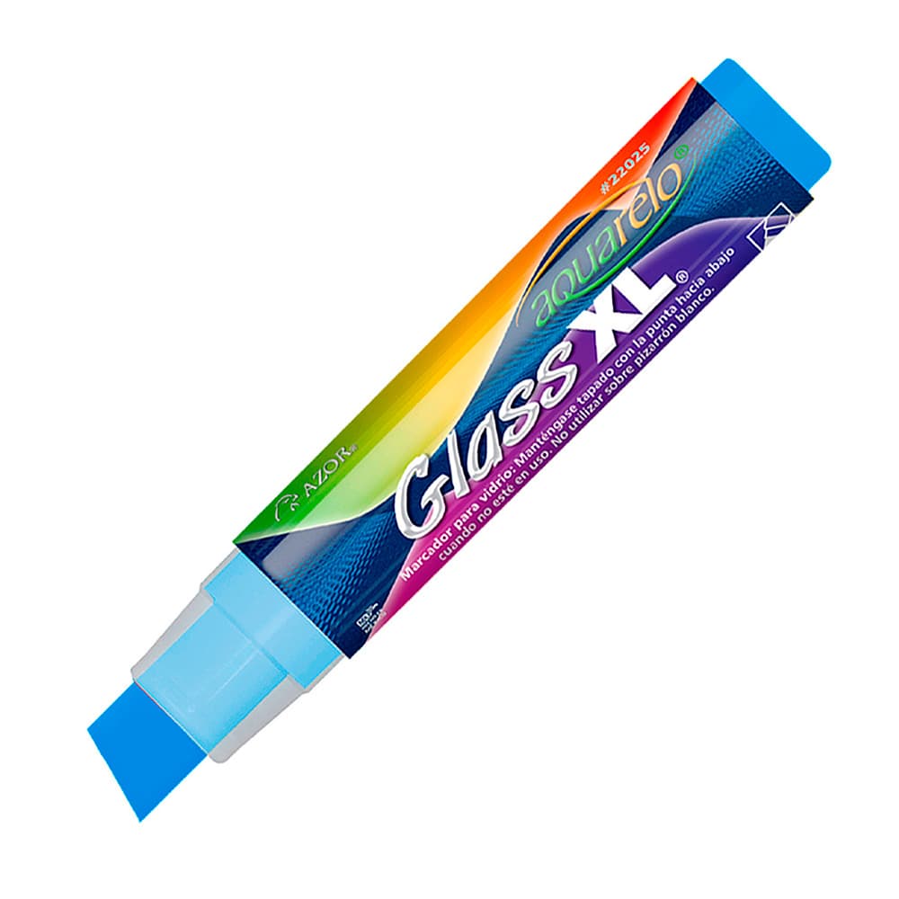 Marcador Aquarelo Glass Azul Celeste 22025AZ