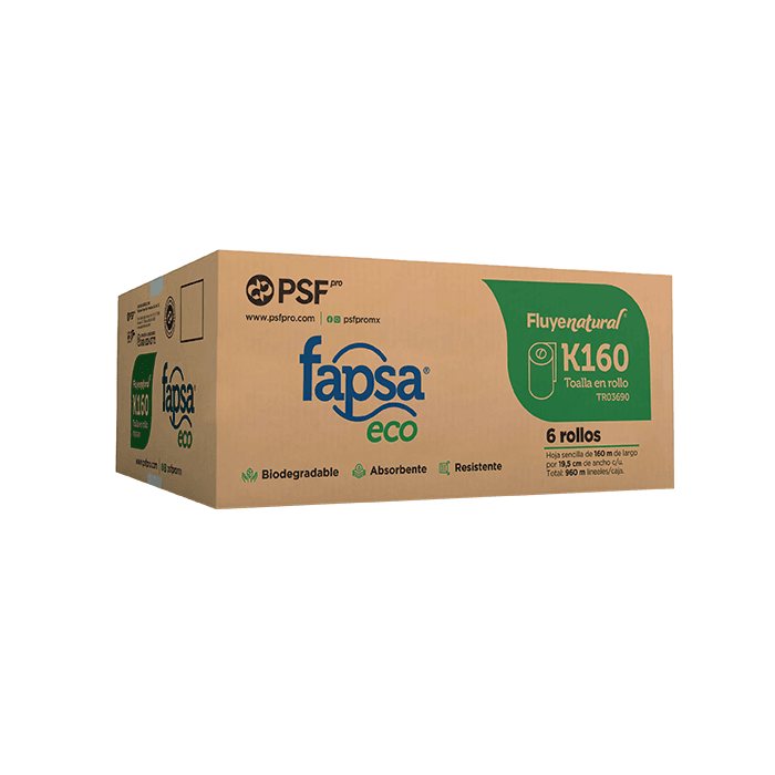 Toalla K160 Fapsa Natural 160 MTS C/6