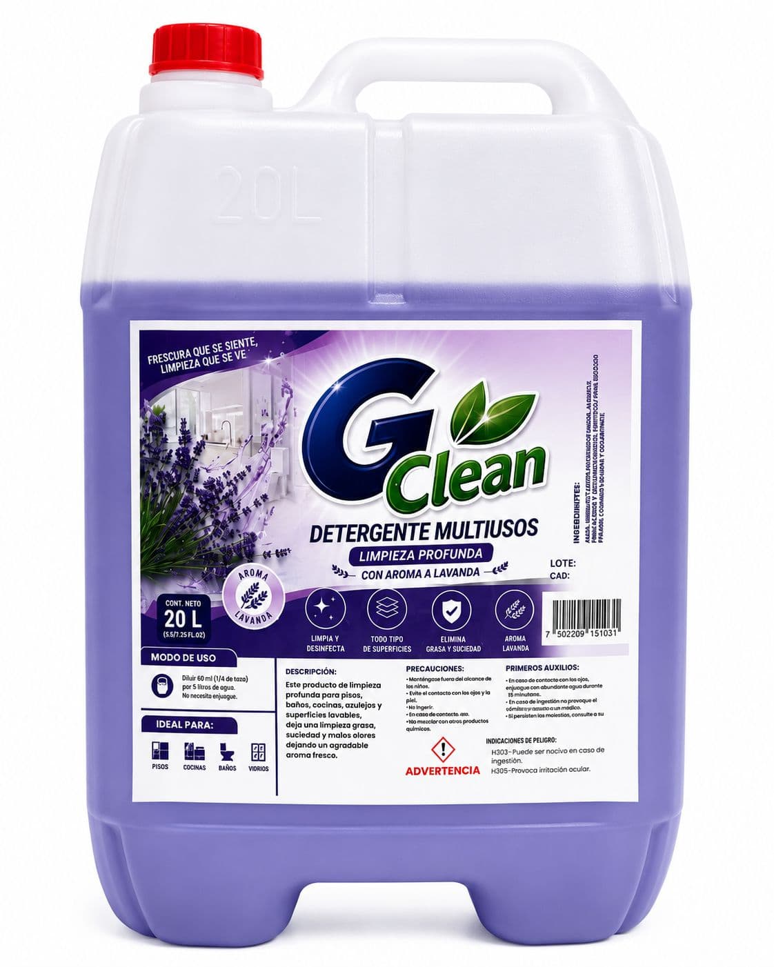 G Clean Porr Multiusos T/Fabuloso 20LTS