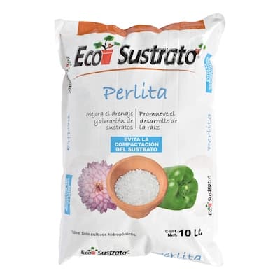 Sustrato Perlita 10L Blanco Ecosustrato