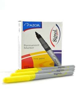 Marcador Signal P. Fino Amarillo 3005