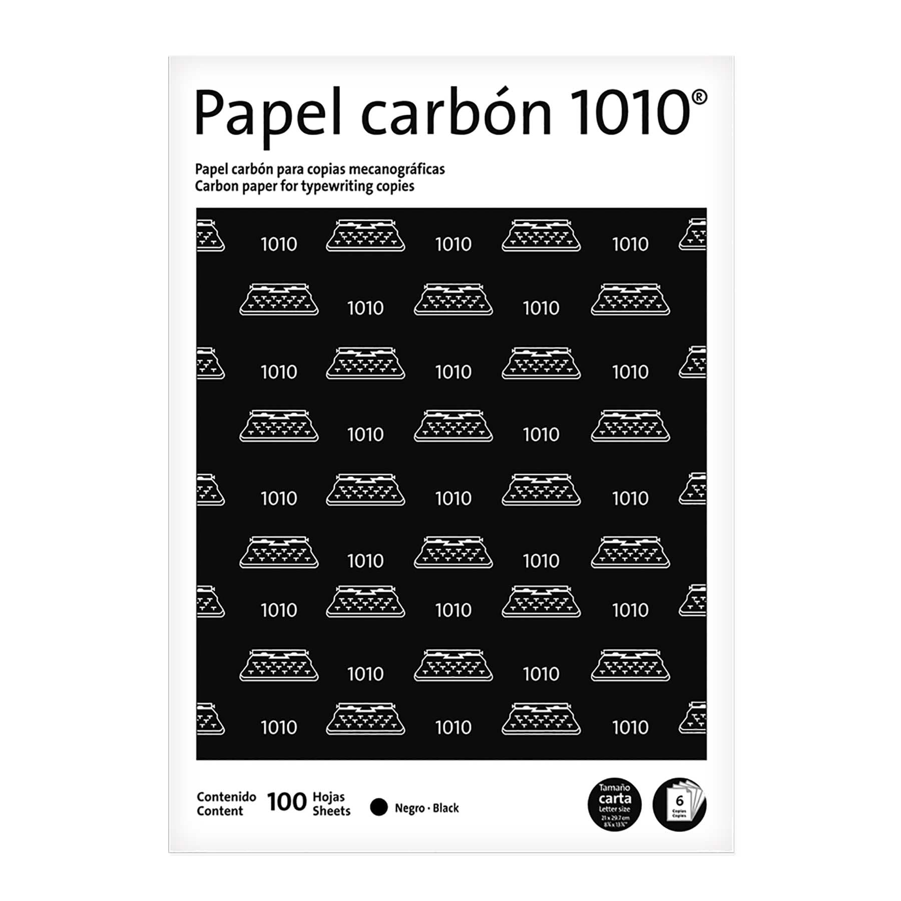 Papel Carbon T/CTA Pelikan 1010 Negro C/100