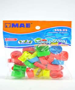 Sacapuntas MAE Plastico Figuras SSS-25