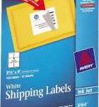 Etiqueta Inkjet Avery 8164 25/150 8.5 X 10.2 3 1/3 X 4\"