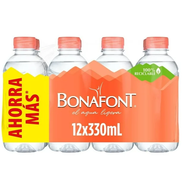 Agua Bonafont Mini 330 ML 12 Pack