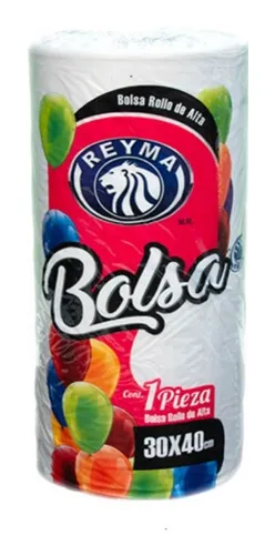 Bolsa Rollo 30X40 Reyma Alta Densidad