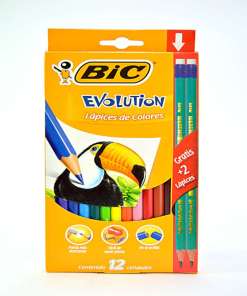 Colores BIC Evolution con 12 Largos+2EV.Graph 60963