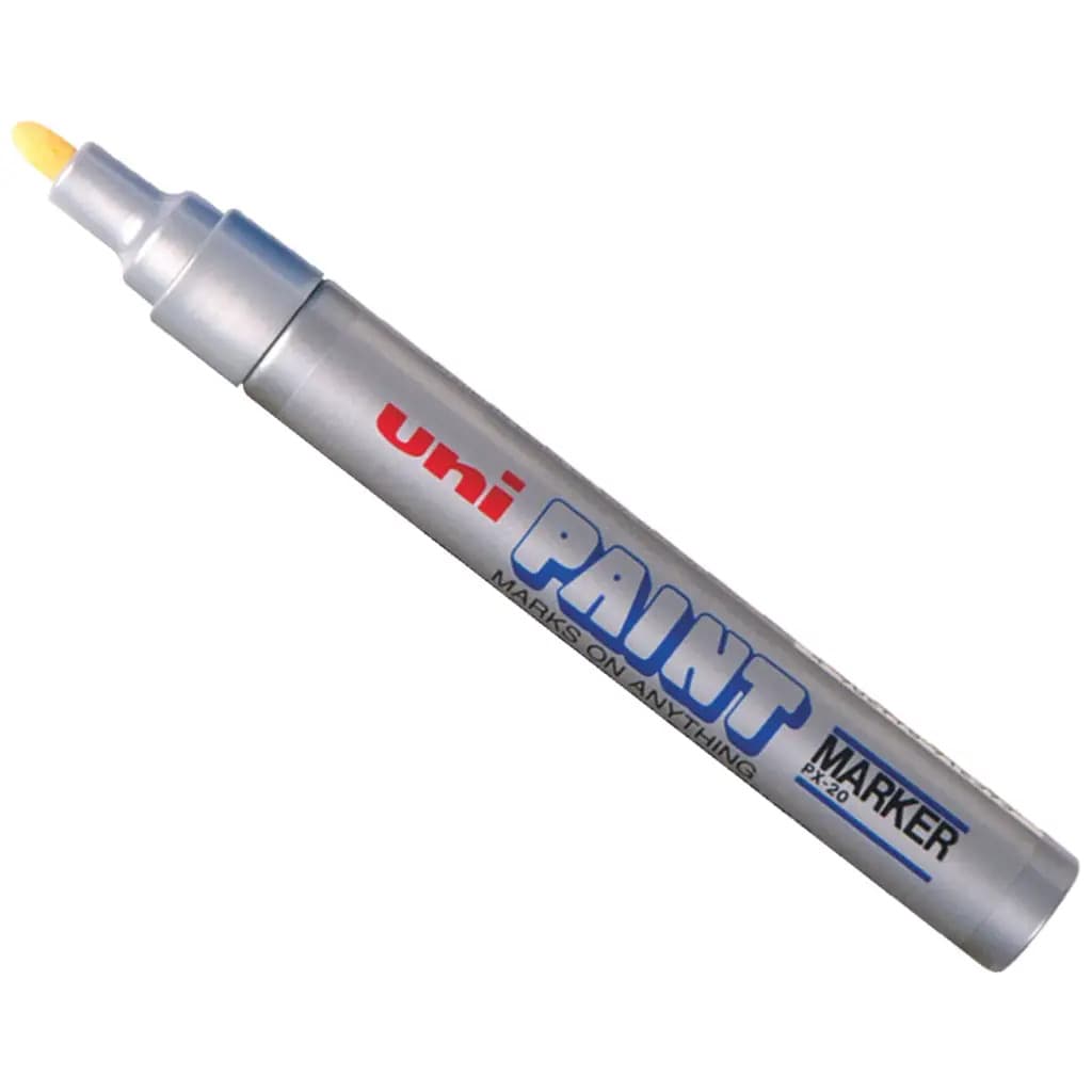 Marcador UNI Paint PX-20 Plata