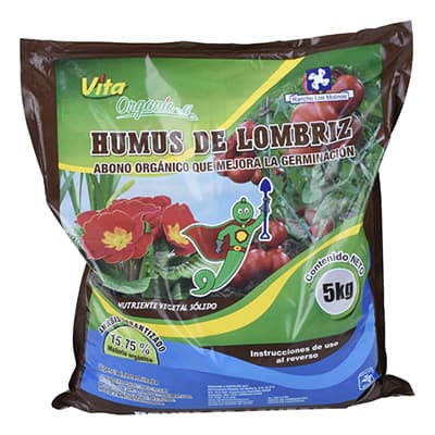 Humus de Lombriz 5KG Vita Organic