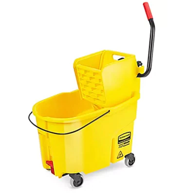 Cubeta 7480 Exprimidora Rubbermaid PZA 7480 Amarilla