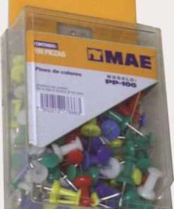 Pins MAE Colores C/100 PP-100