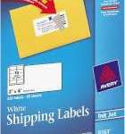 Etiqueta Inkjet Avery 8163 10/250 5.1 X 10.2 CM 2 X 4\"