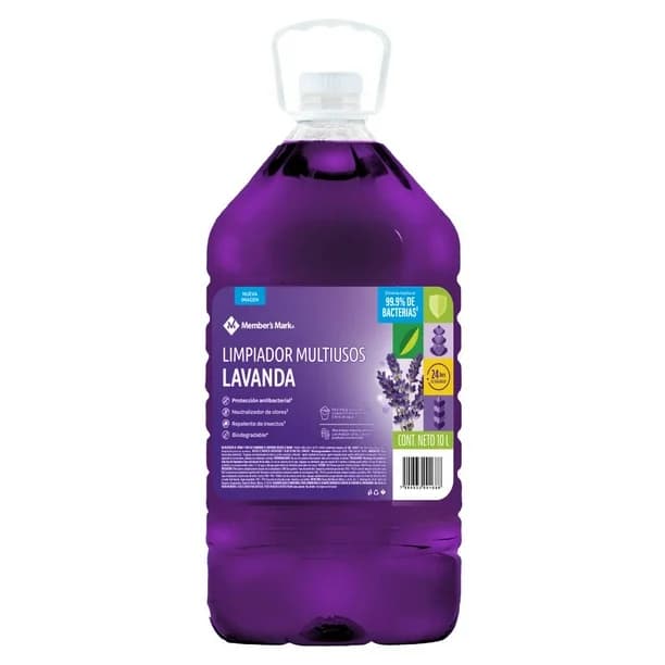 Limpiador Multiusos Lavanda Members Mark 10KG