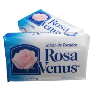 Jabon 100GMS Rosa Venus (Caja C/60)