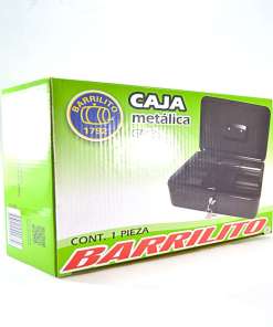 Caja Barrilito Metalica P/Dinero CM3 26X19X8