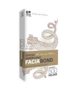 Papel Facia Bond Oficio Americano C/500 Legal