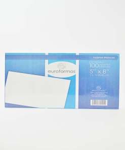 Tarjetas Euroform Index 5X8 Blanco C/100 TI0003