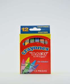 Crayon Baco Cera Estándar C/12 65452