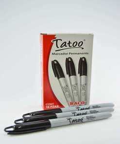 Marcador Baco Tatoo P.Fino Negro 61119