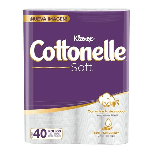 Papel HIG. Cottonelle C/40