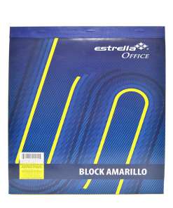 Block Estrella Amarillo T/CTA 50H 0015