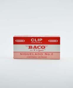 Clip Baco Niquelado # 2 12043