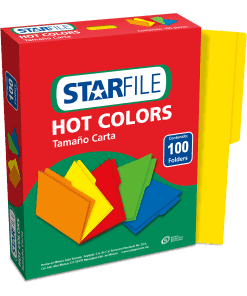 Folder HOT Color Carta C/100 Amarillo PH0025