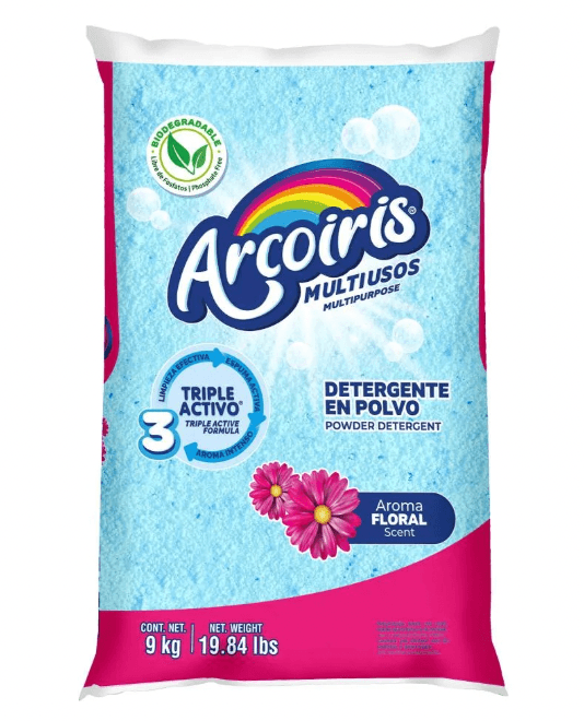 Detergente 9 KGS Arcoiris