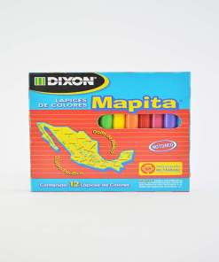 Colores Dixon Mapita Madera Cortos C/12