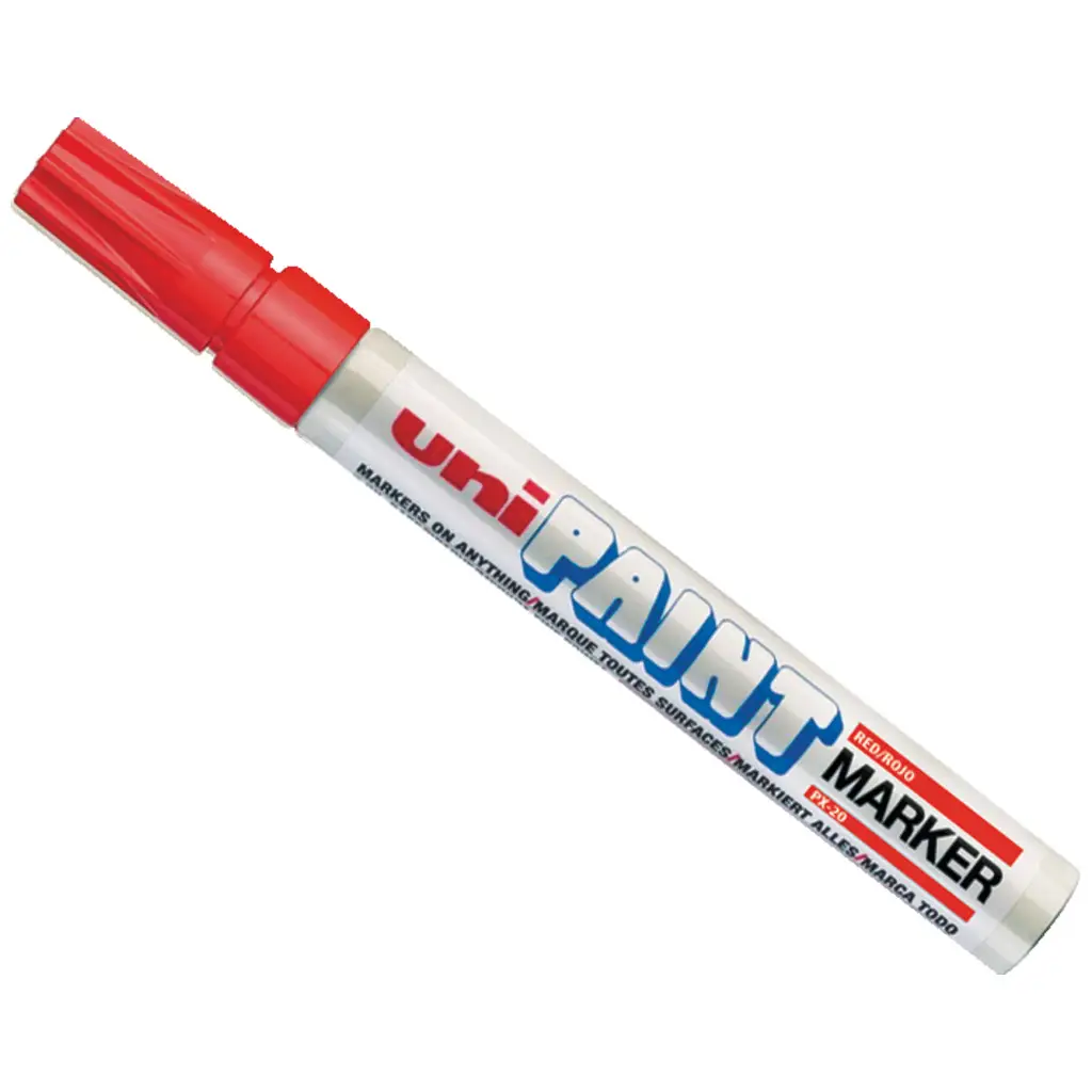Marcador UNI Paint PX20 Rojo