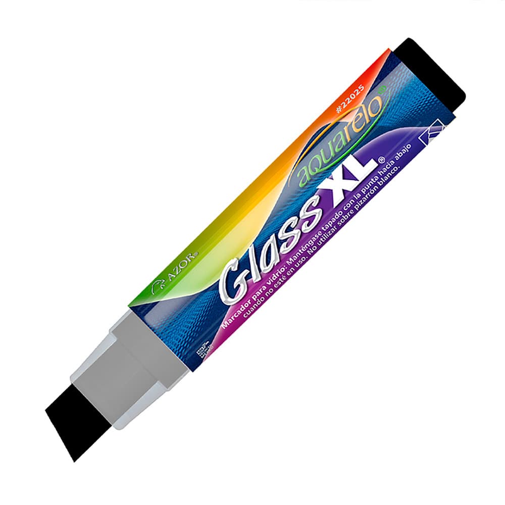 Marcador Aquarelo Glass Negro 22025NE
