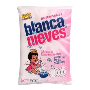 DETERGENTE 250GMS BLANCA NIEVES (CAJA 40)
