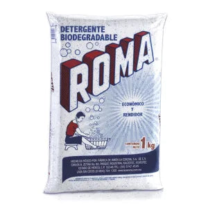 1 KG DETERGENTE ROMA (CAJA C/10)