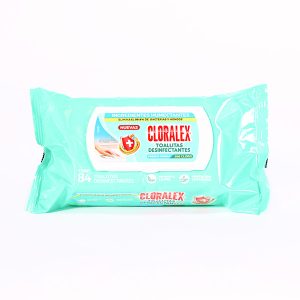TOALLITAS DESINFECTANTES CLORALEX C/84